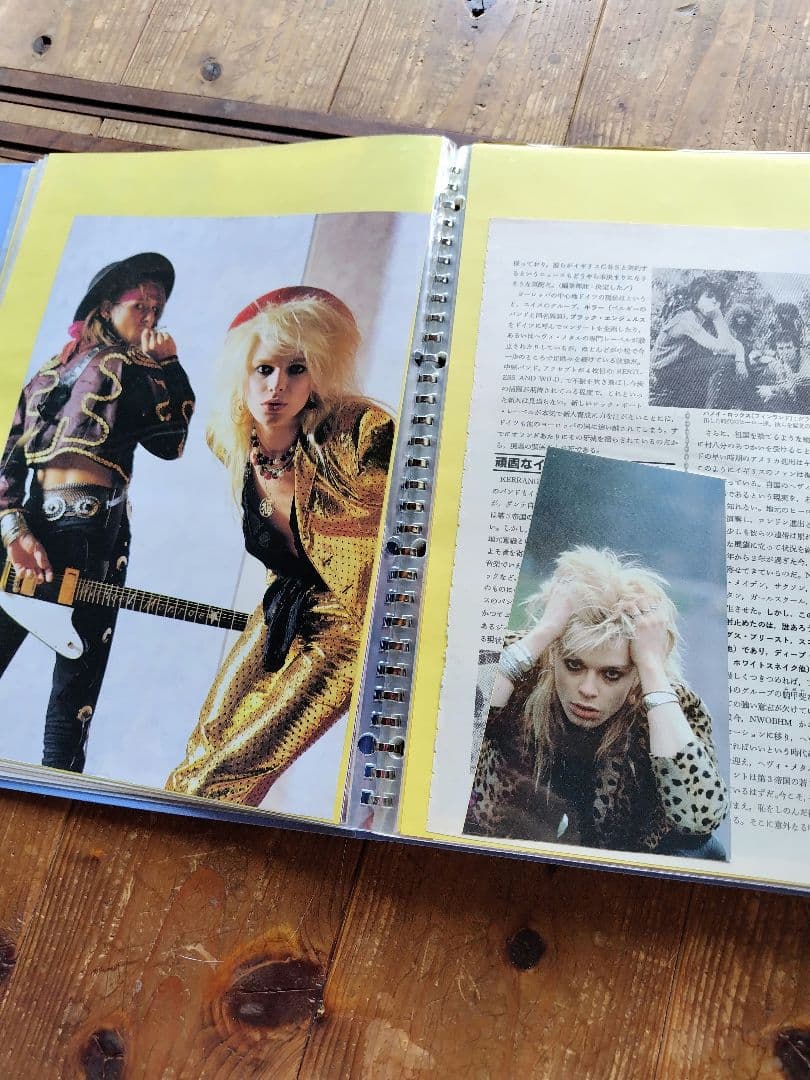 ハノイ・ロックス 切り抜き ステッカー＆写真＆グッズ