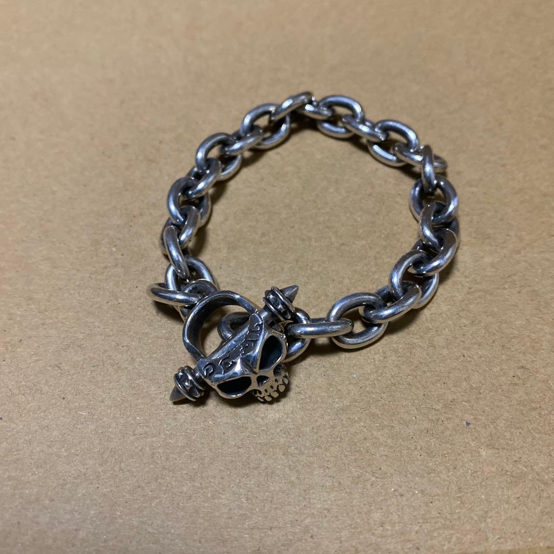 ディールデザイン　ブレスレット　スカル ファングドスカルブレス