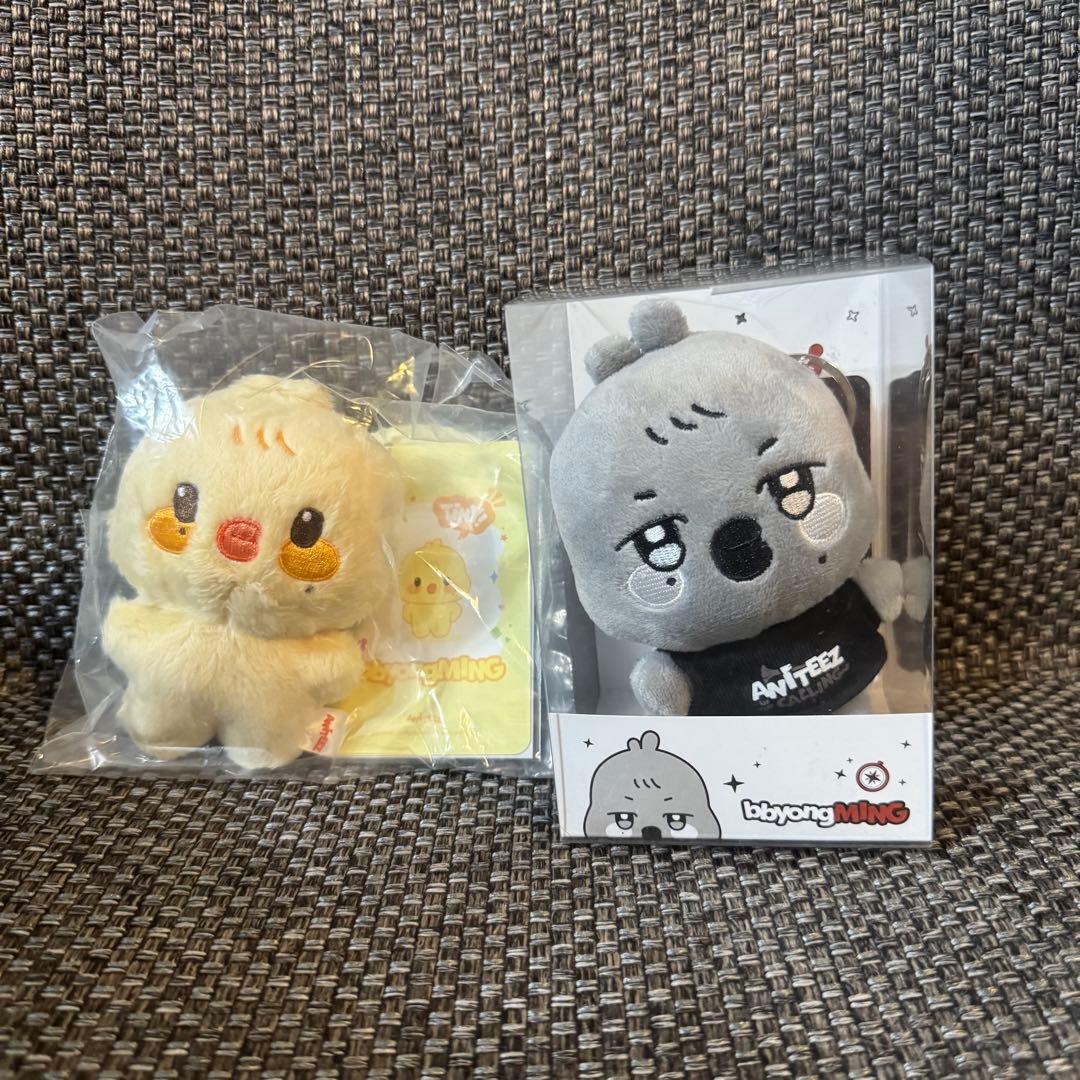 ATEEZ ANITEEZ ミンギ TINY PLUSH DOLL キーリング - メルカリ