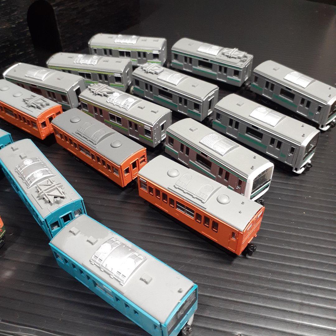 Bトレインショーティ10機種33両及びチョロQ１機種２両のセットまとめ売り