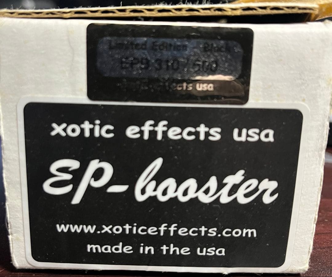 動作可 Xotic EP Booster エフェクター ブースター 箱欠損 - ギター