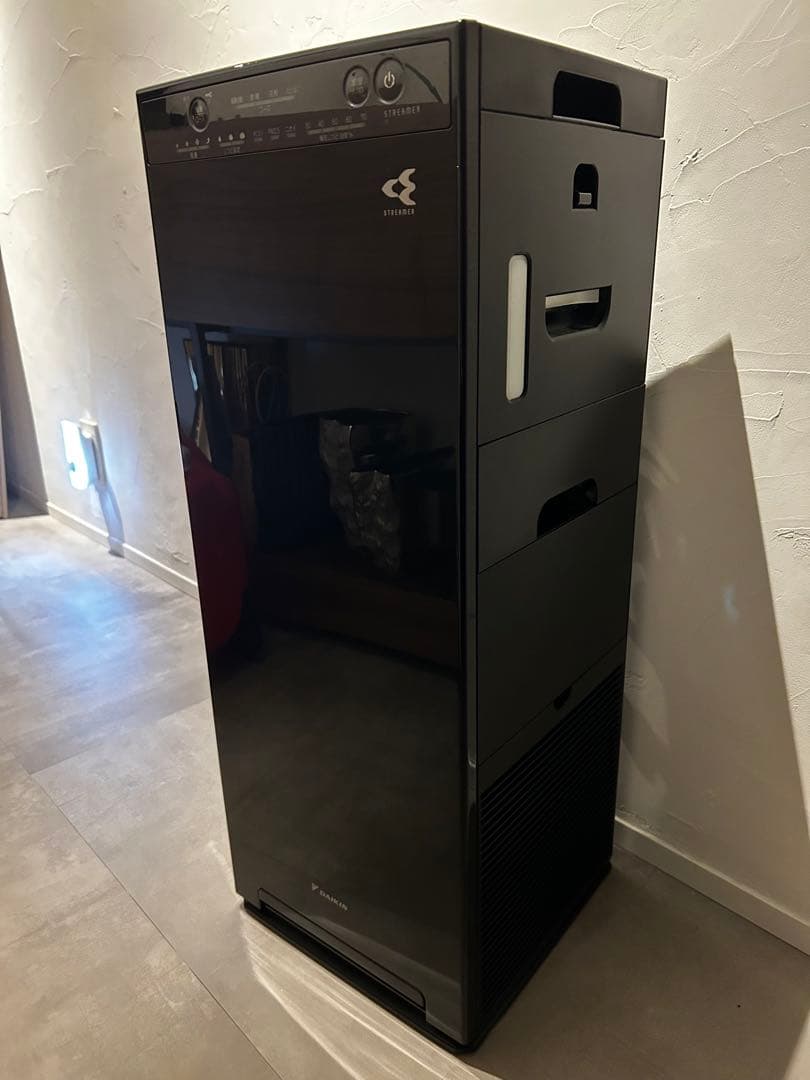 STREAMER 空気清浄機 ブラック シャープ SHARP プラズマクラスターNEXT 加湿空気清浄機 グレー系 KI