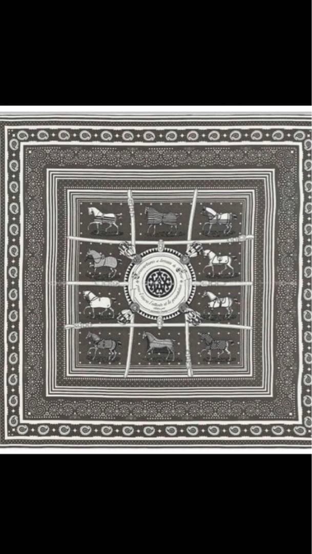 あくび様専用 新品未使用エルメス カレジェアン 馬着 カシミヤシルク