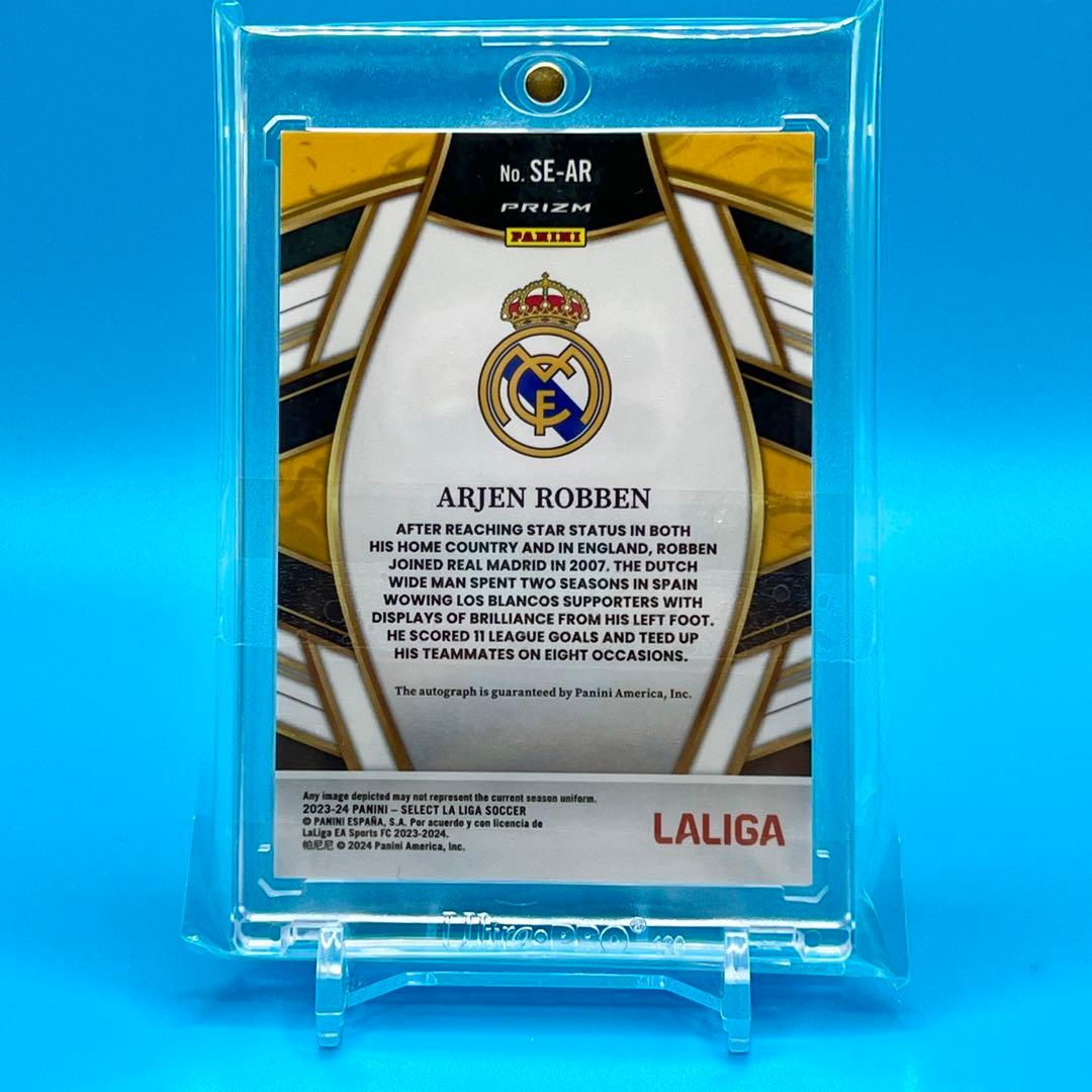 PANINI ARJEN ROBBEN ロッベン Peacock 直筆サイン - メルカリ