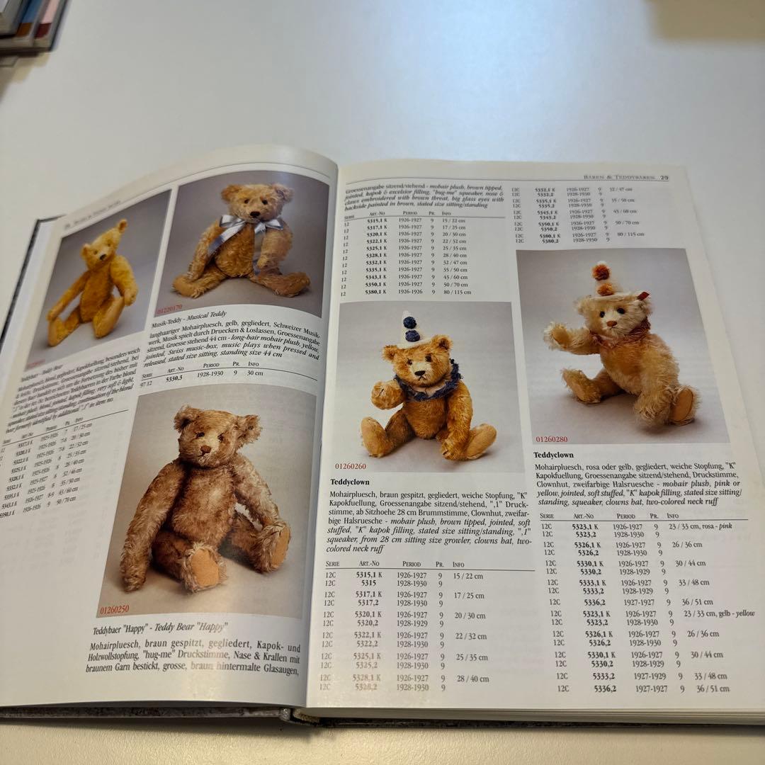 Steiff Sortiment 1892 - 1943 - メルカリ