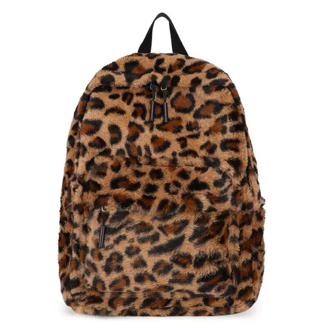 ◎リュック ヒョウ柄 アニマル柄 レオパード y2k 平成 ギャル 訳アリ