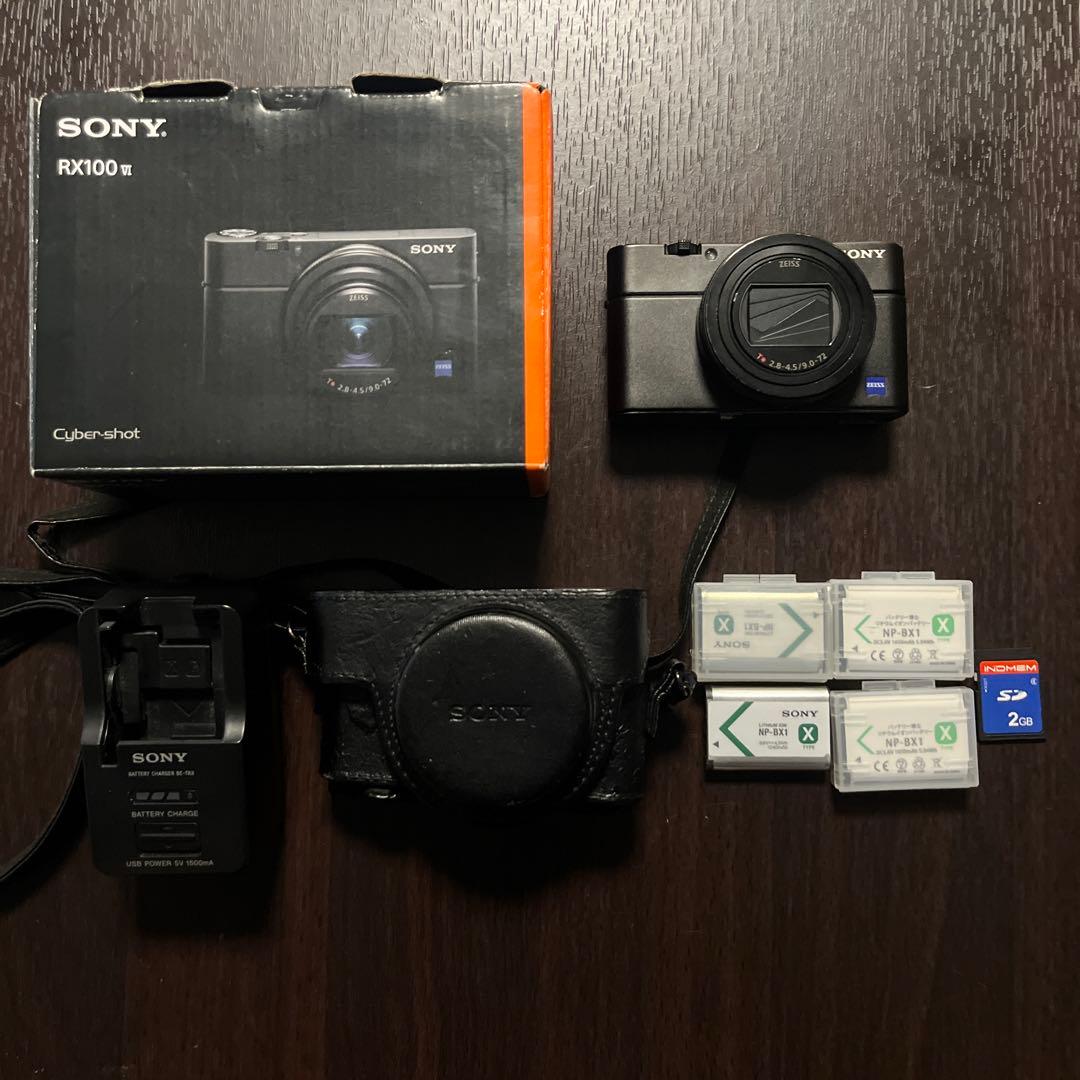 SONY RX100 VI コンパクトデジタルカメラ ソニー、24-200mmズーム対応の1型コンデジ「RX100 VI」を約14万円で