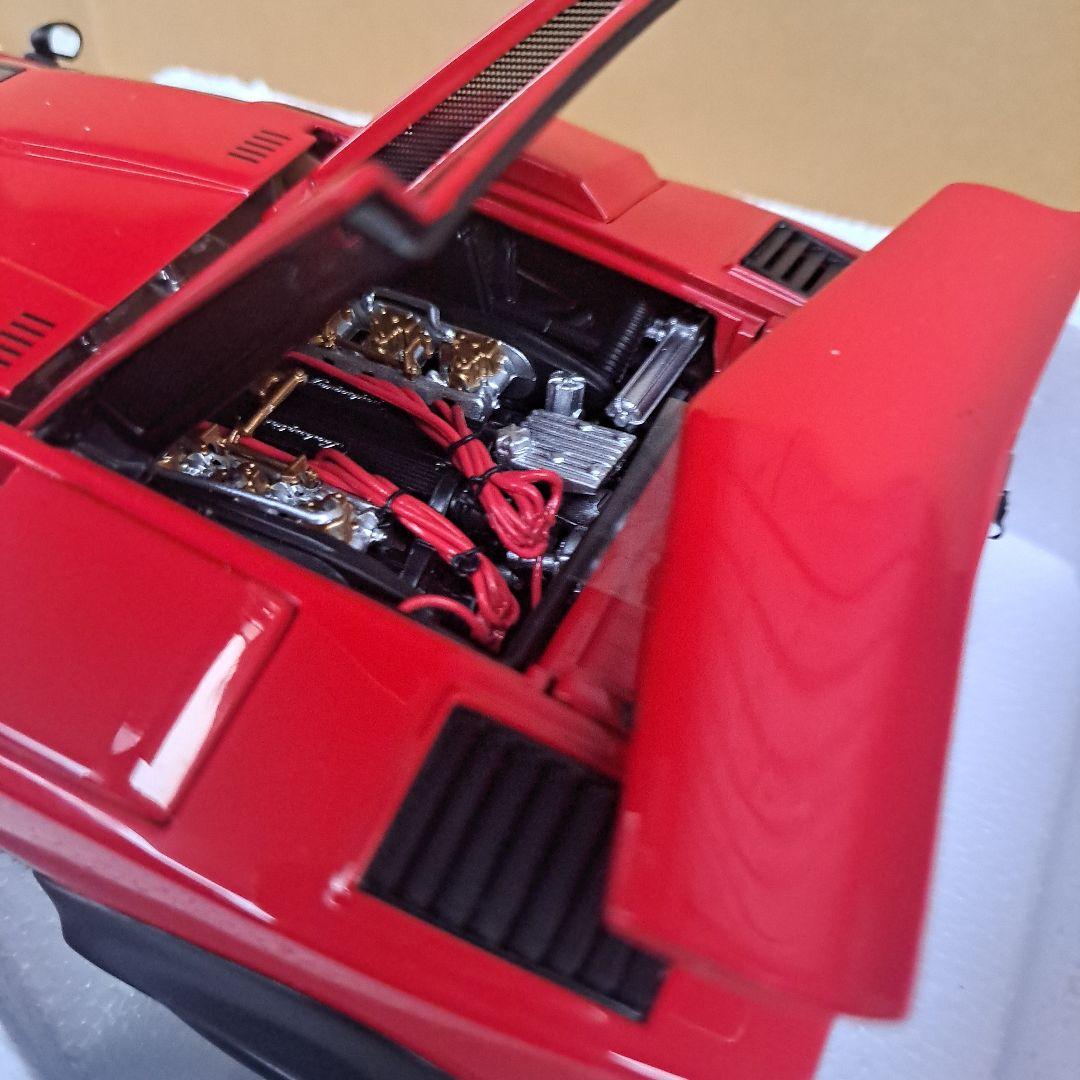 京商 ランボルギーニ カウンタック ウォーターウルフ 赤 1/18 開閉機能