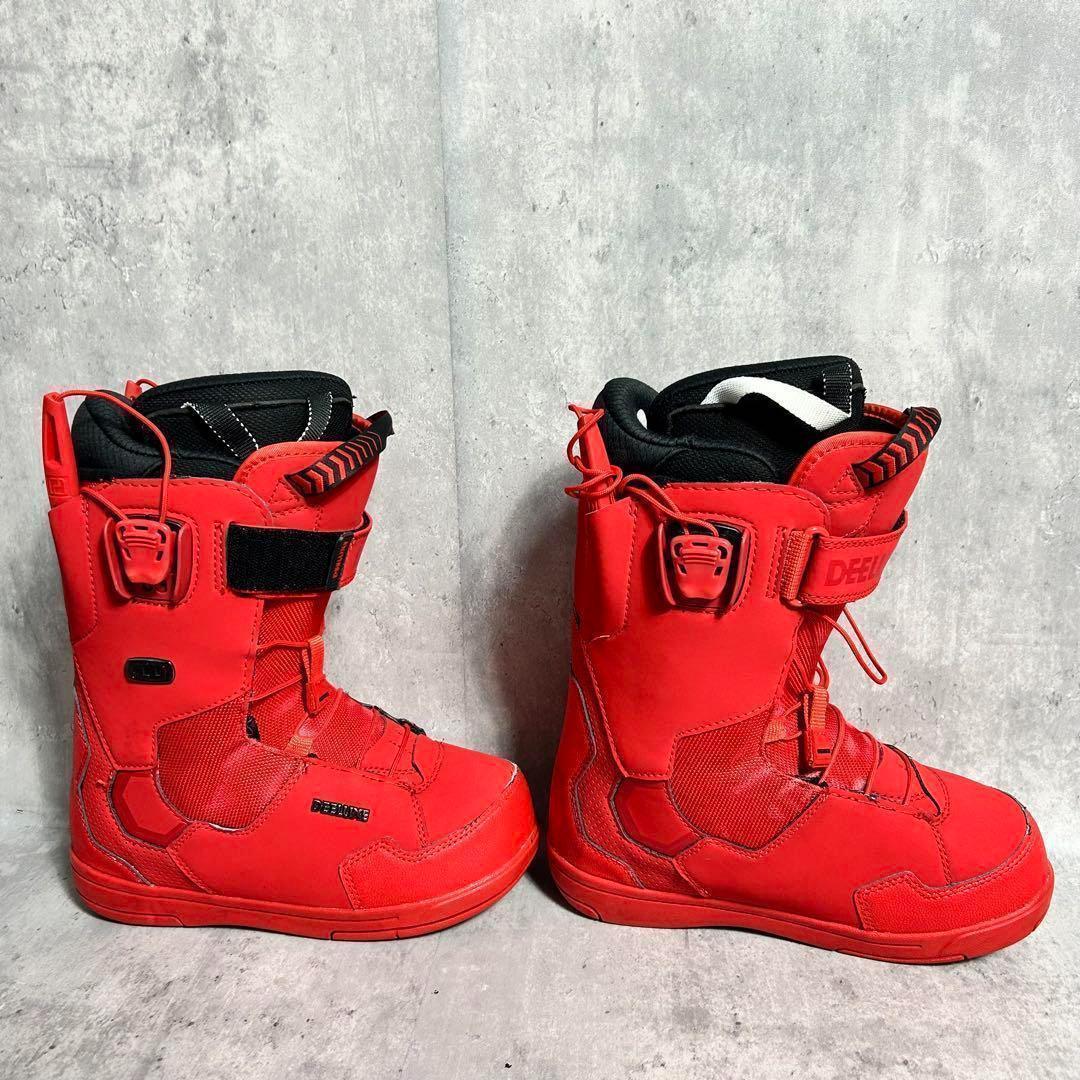 ディーラックス ID スノーボード ブーツ 23.5cm レディース スノボ 赤