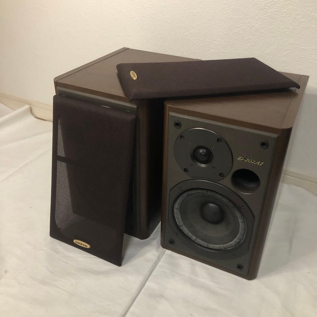 送料込☆可品☆ONKYO D-202A I I 動作確認済 スピーカー ペア - メルカリ