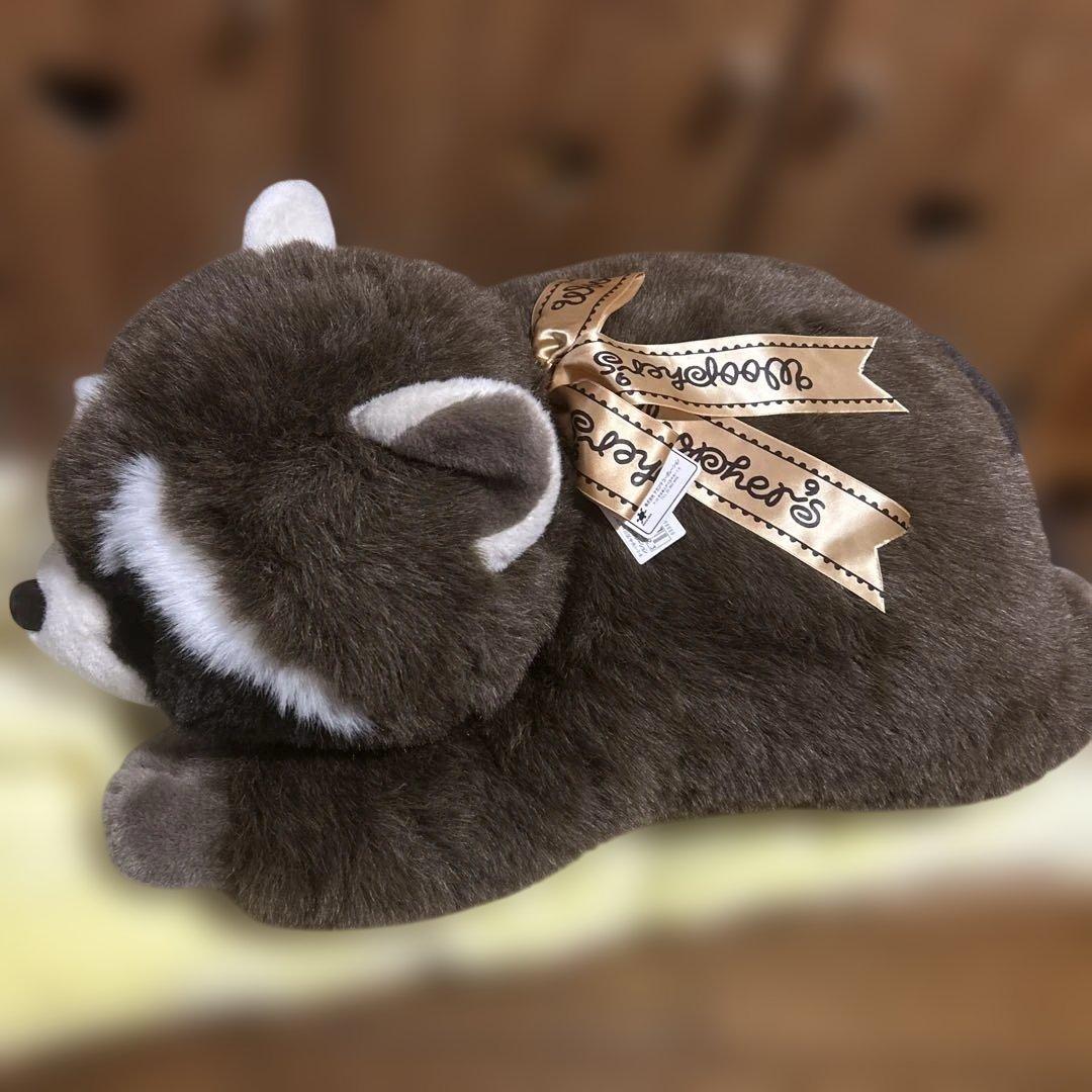 ナカジマコーポレーションアライグマビッグBIGぬいぐるみ - メルカリ