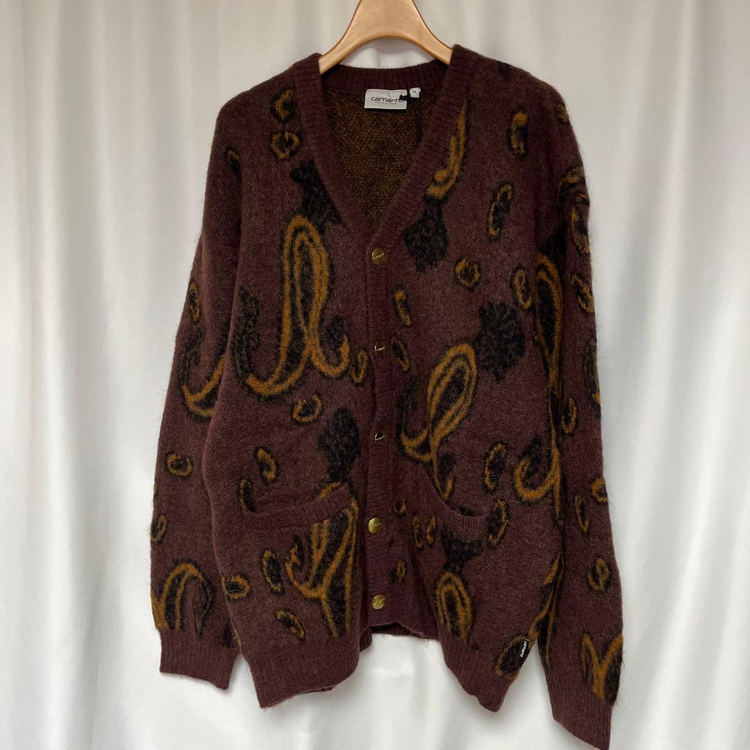 carhartt WIP MEDFORD CARDIGAN ペイズリー柄 ニット - メルカリ