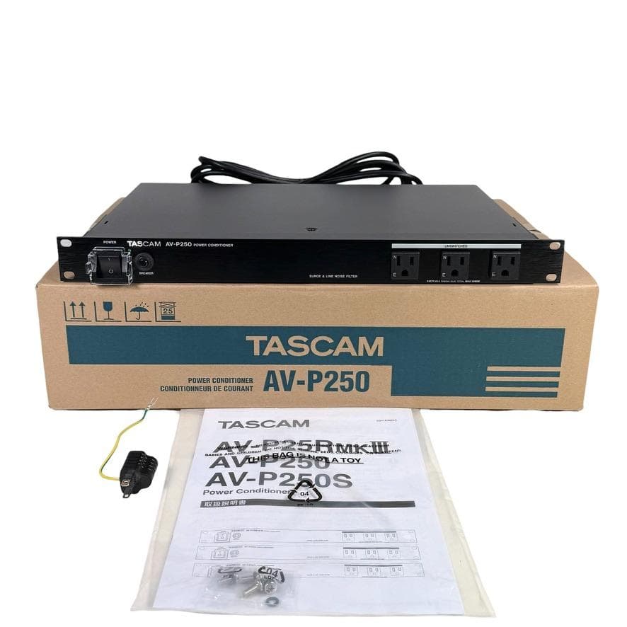 美品・TASCAM パワーディストリビューター/コンディショナー AV-P250 AV-P250 | パワーディストリビューター/コンディショナー | TASCAM (日本)