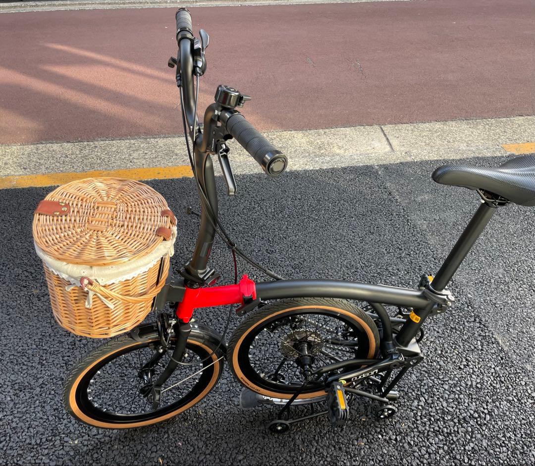 折りたたみ自転車　オシャレ　可愛い　ブラック　赤 トリシーナ 折りたたみ自転車 20型 外装6段［レッド］ - 埼玉県伊奈町