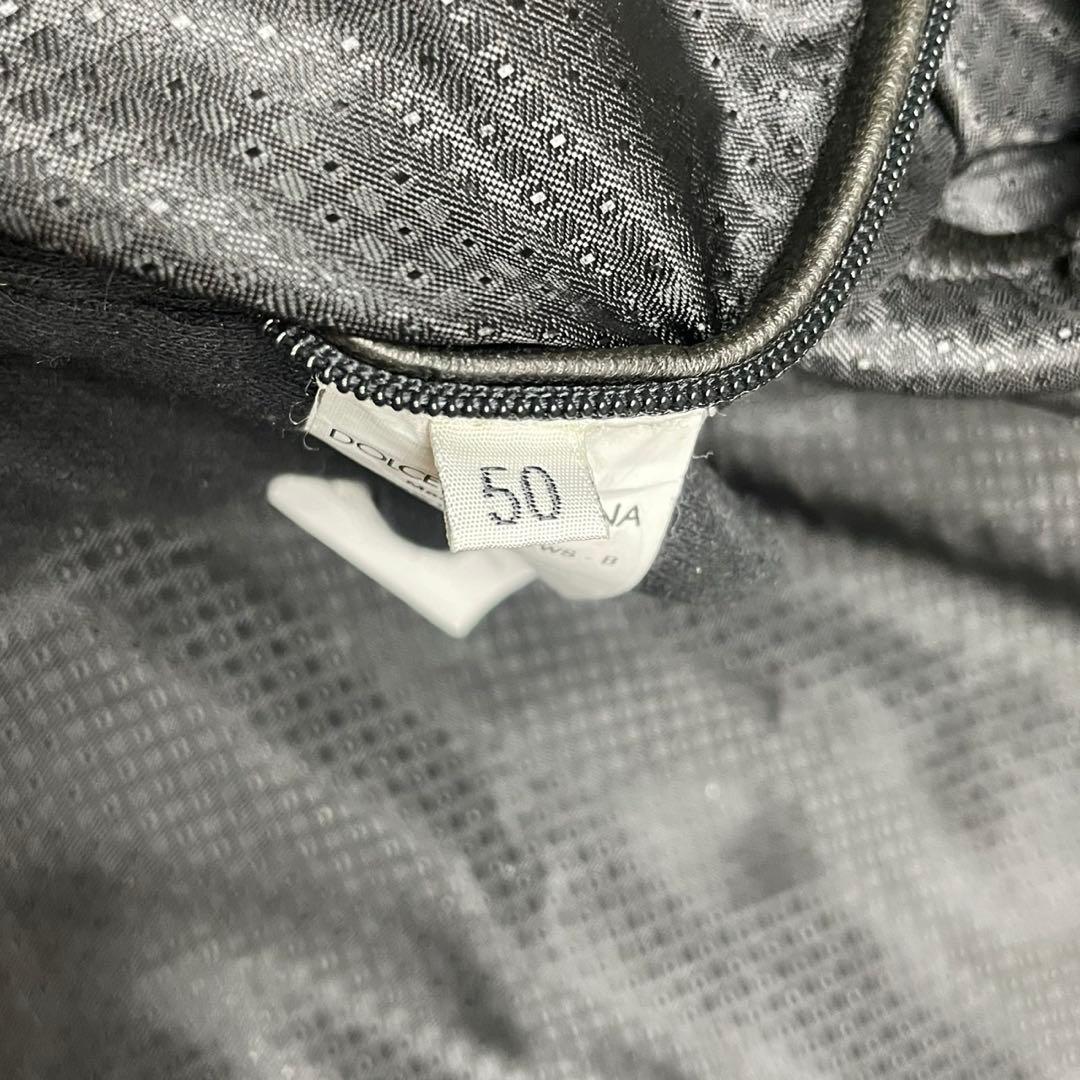 サイズ50/L Dolce&Gabbana ドルガバ レザージャケット A-2型 - メルカリ