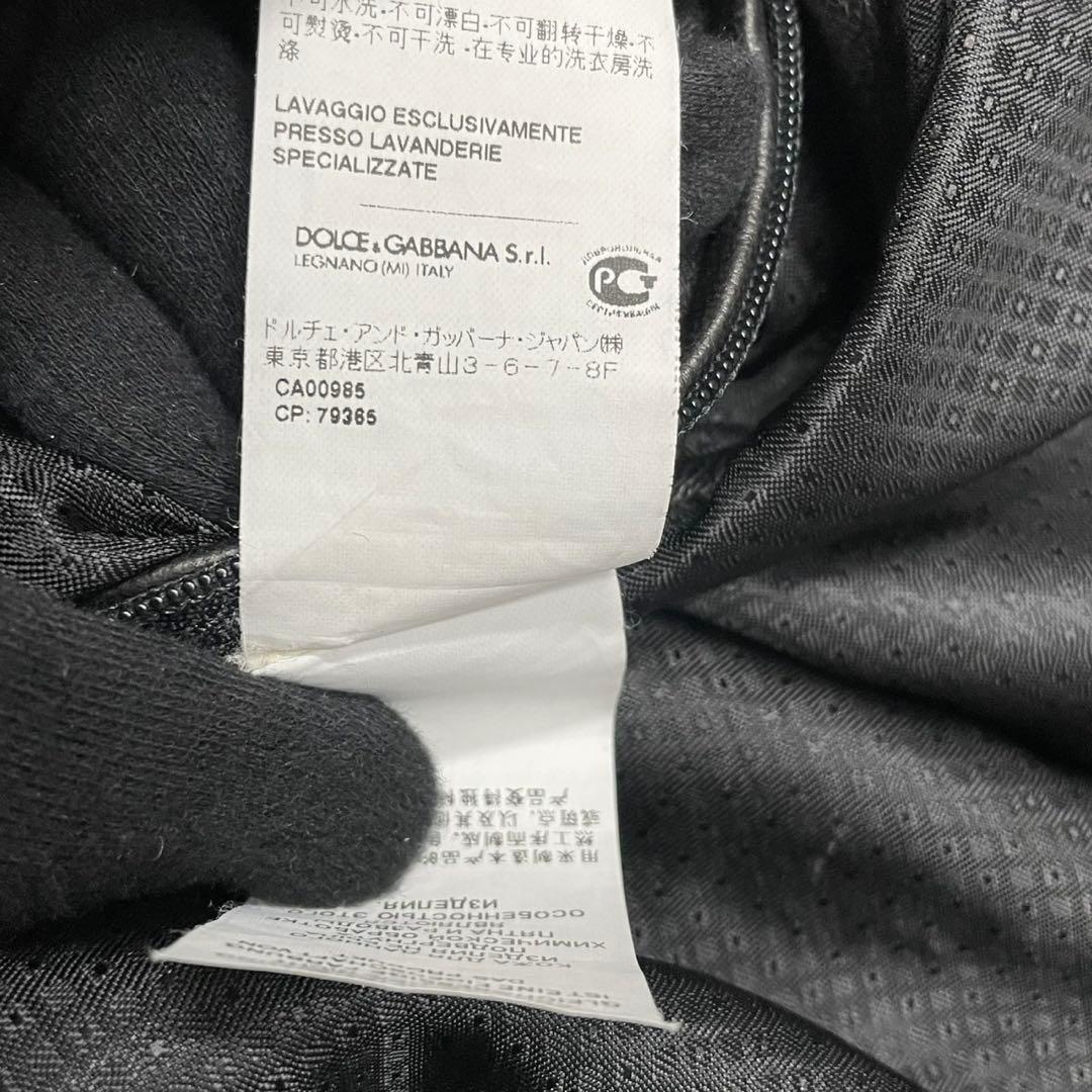 サイズ50/L Dolce&Gabbana ドルガバ レザージャケット A-2型 - メルカリ