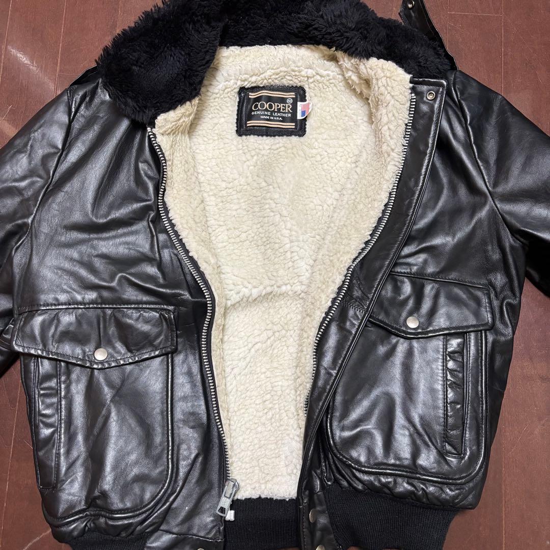 USA製 80s ビンテージ G1 レザージャケット A2 ライダース 古着 80s USA製 Schott Bros 「Perfecto」 115 パデッド 本革 レザー