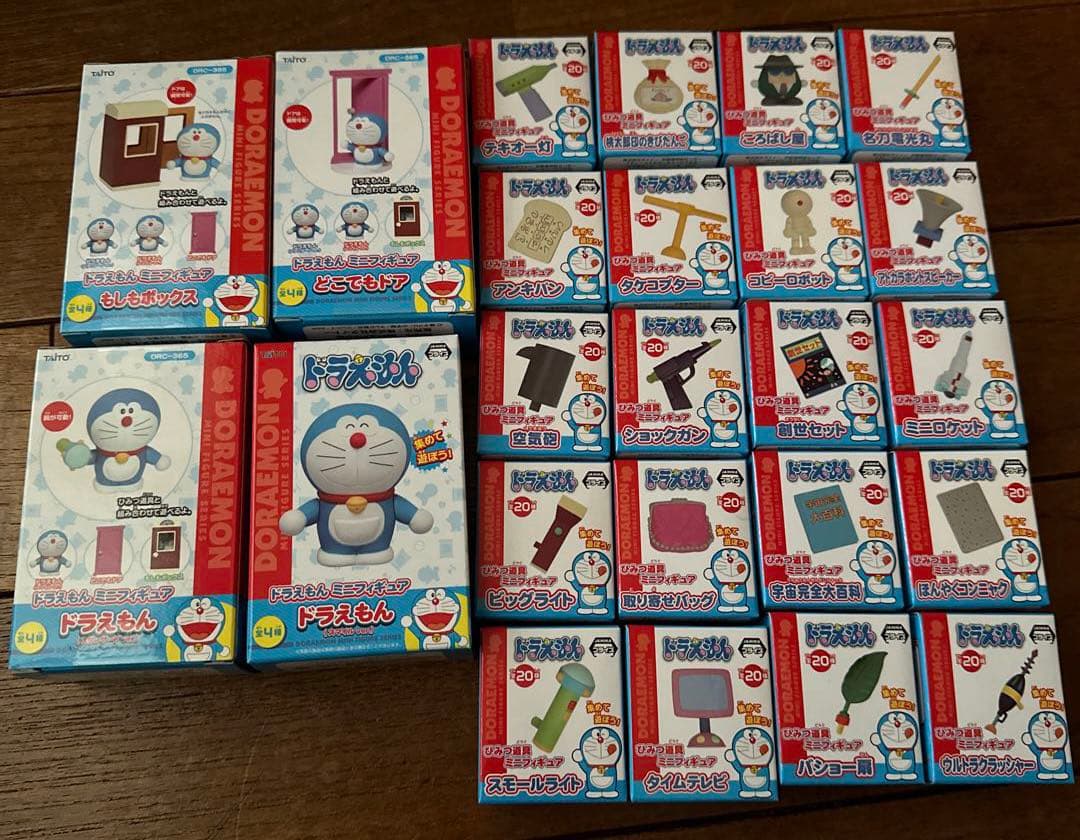 ドラえもん ミニフィギュア＋ドラえもんひみつ道具ミニチュア