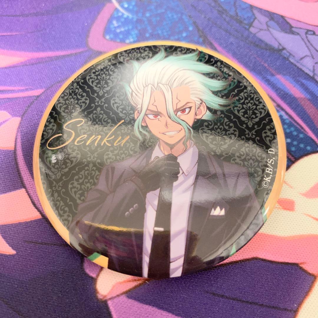 ジャンプフェスタ2026 Dr.STONE 缶バッジ 石神千空 ブラックスーツ