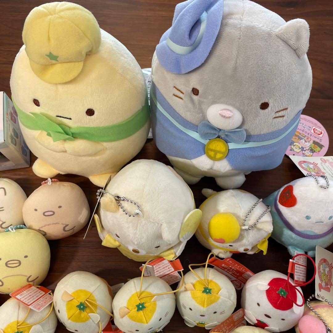 すみっこぐらし ぬいぐるみ キーホルダー ポーチ クリップ チャーム