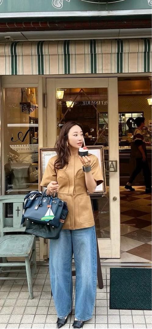 神崎恵さん愛用 Arpege story デニム カーブデニムパンツ - メルカリ