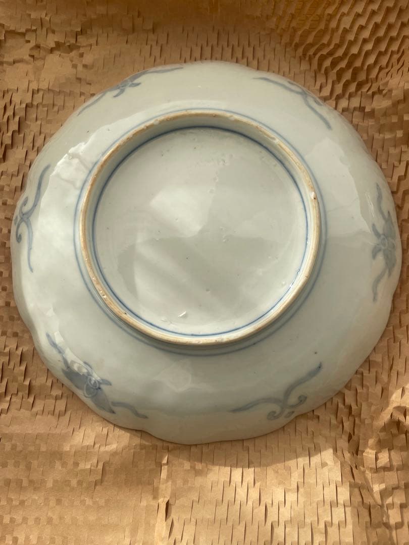 骨董 淡色鶴に竹梅図 7寸皿 雛祭りにも - メルカリ