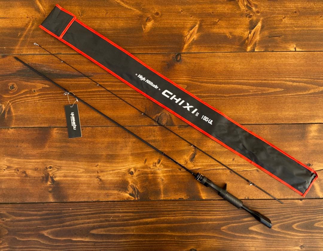 超軽量　カーボンロッド　アジングロッド　6ft ベイトロッド　1.8M 新品