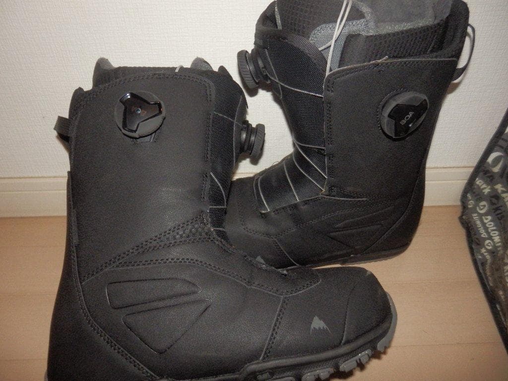 美品★バートン ブーツ RULER WIDE ダブルボア ブラック 26.5cm