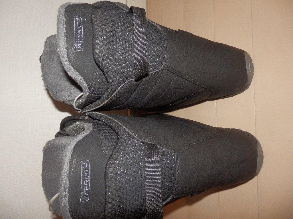 美品★バートン ブーツ RULER WIDE ダブルボア ブラック 26.5cm