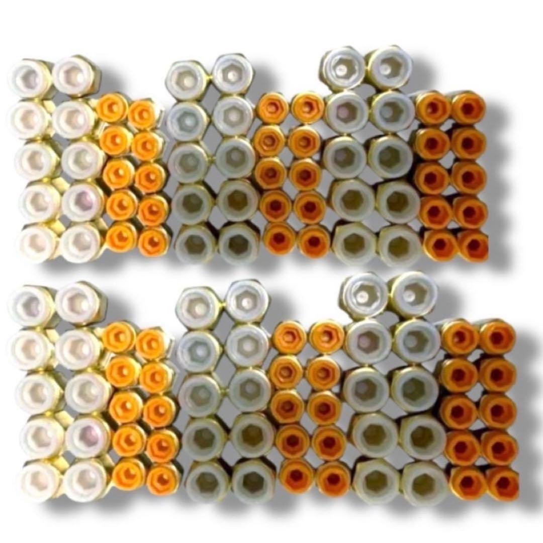 未使用品】エアコン2分3分フレアナット60セット（120個） - メルカリ