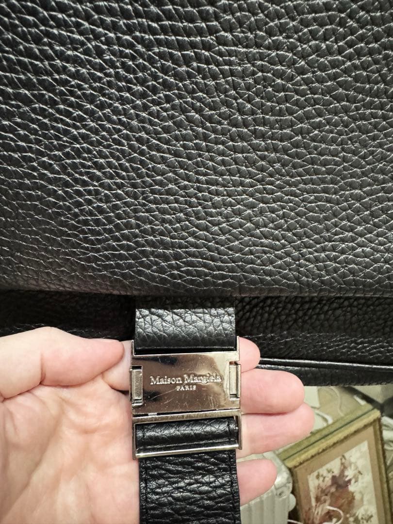 Margiela マルジェラ レザーニュースバッグ メッセンジャー ショルダー