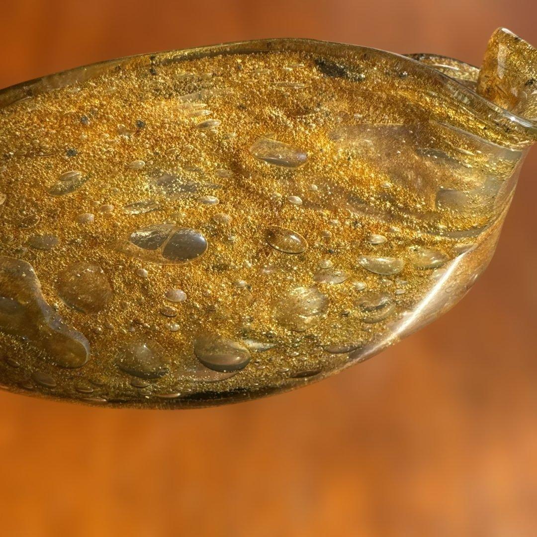 稲嶺盛吉.深皿.茶泡ガラス.未使用品.刻印なし - メルカリ