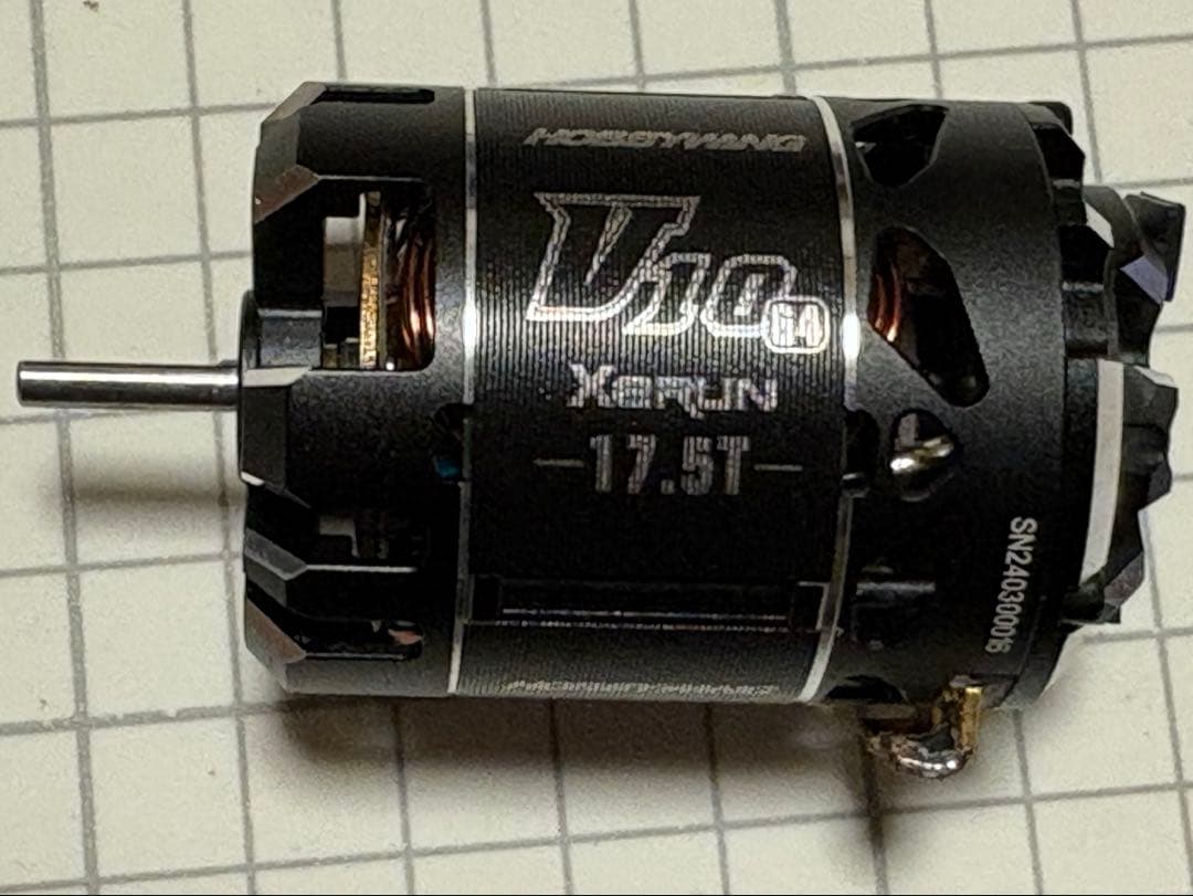 HOBBYWING XERUN V10 G4ブラシレスモーター 17.5T