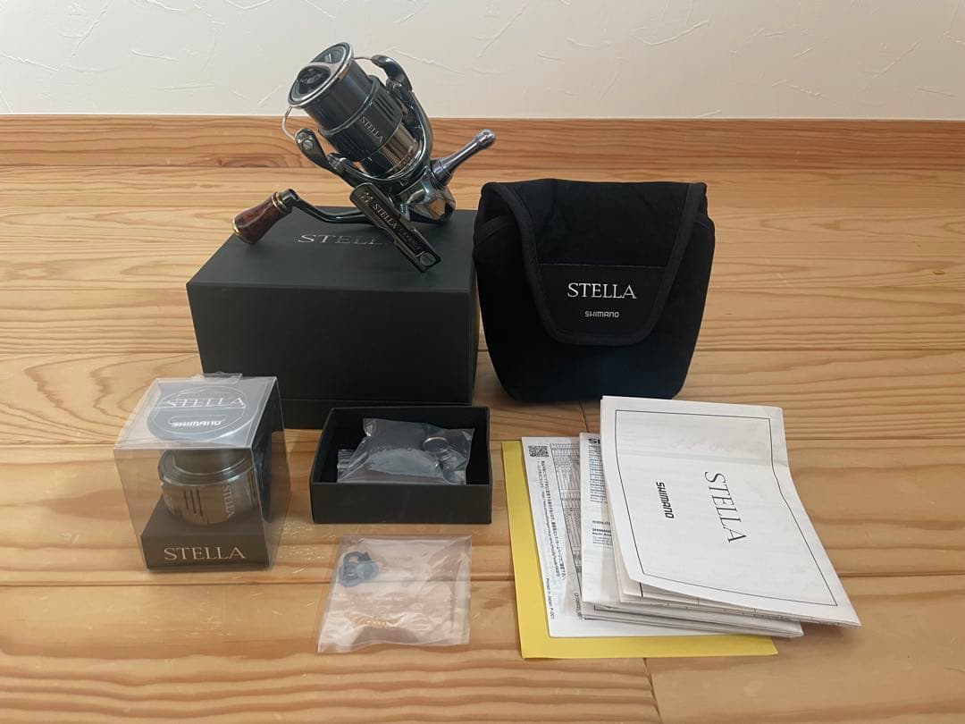 22ステラ　C3000XG ウッドノブ　替えスプール付き 楽天市場】リール スプール 深溝 C3000 替えスプール ステラ/ツイン