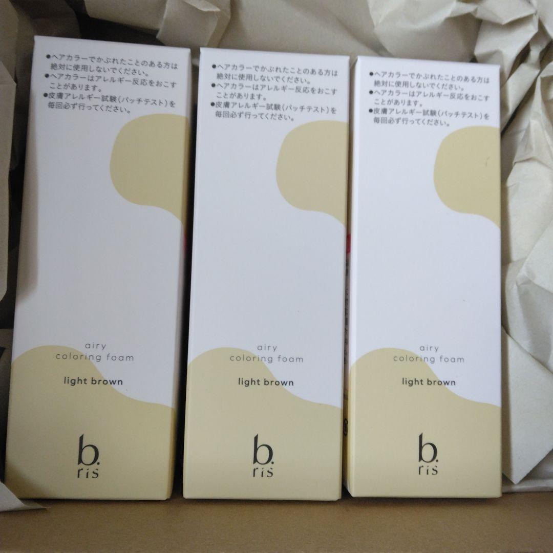 b.risビーリス　 エアリー　カラーリング　フォーム　ライトブラウン b.ris / b.ris airy coloring foam ライトブラウンの公式商品情報