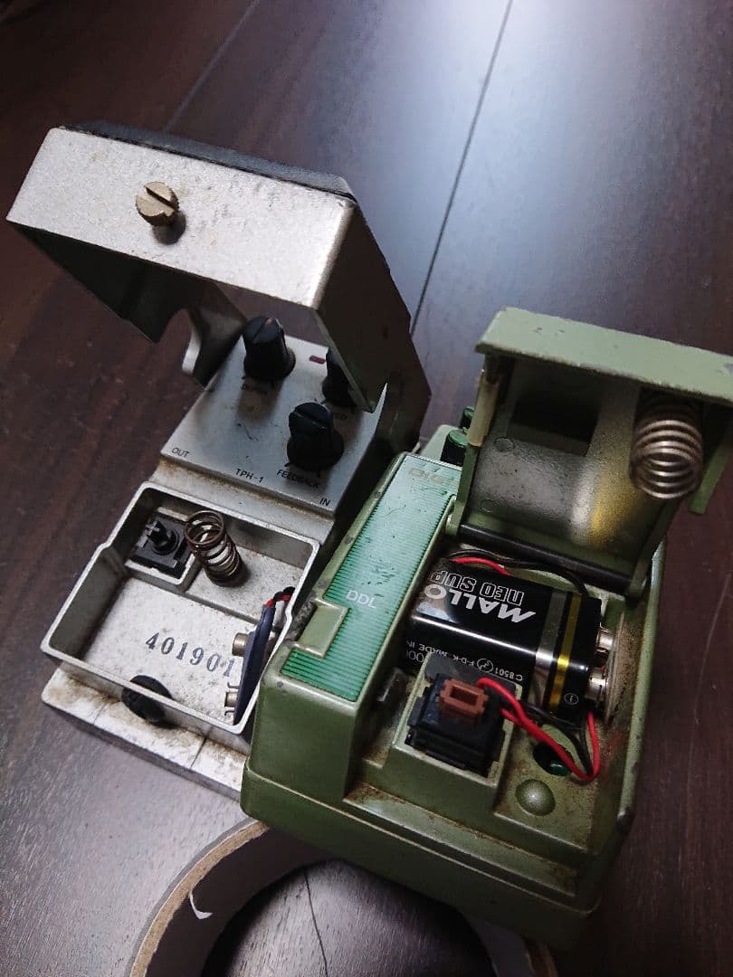 昭和62年 年代物 38年前のプレミアム音響機エフェクター ディレイ&フェイザー