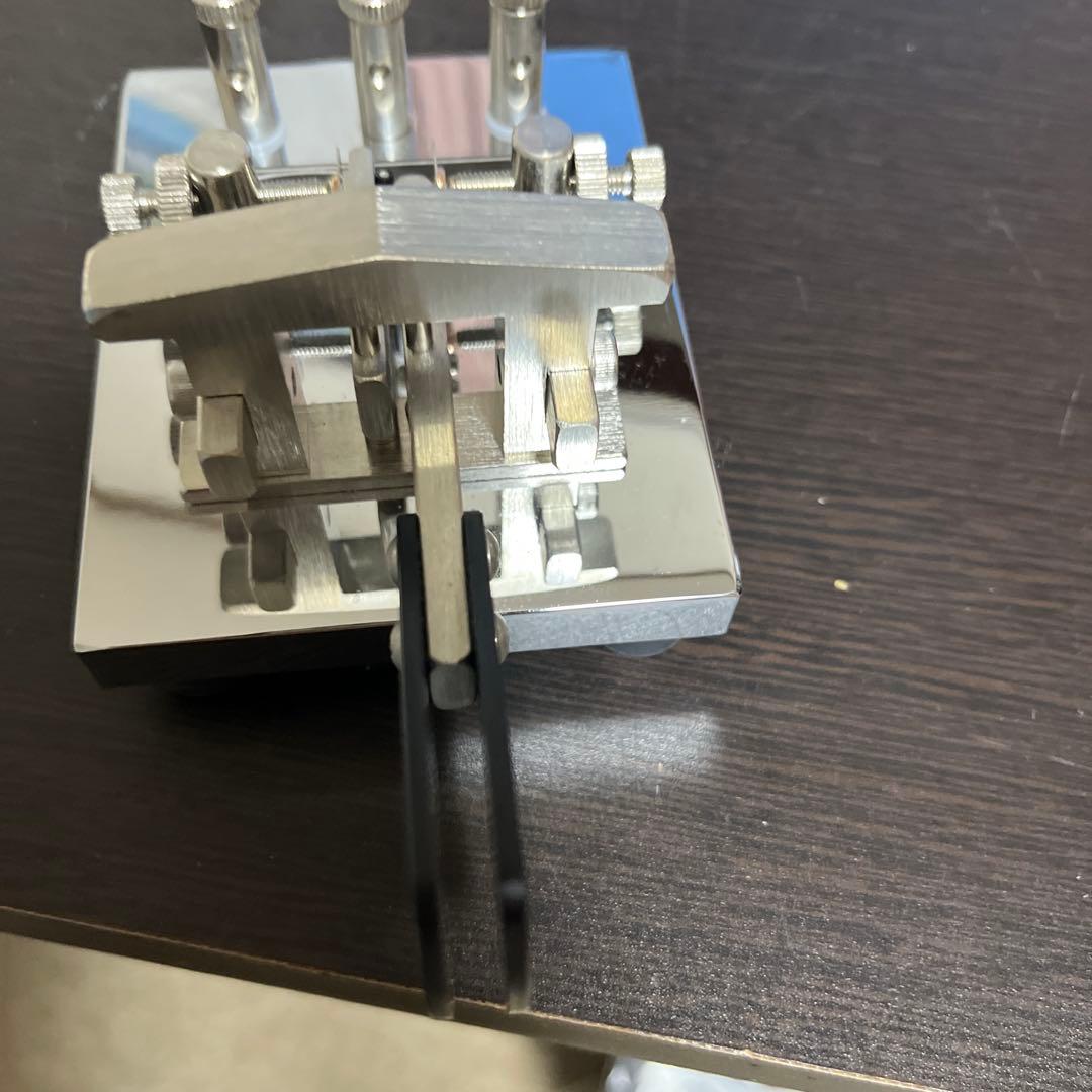 GHD 電信機 モールス信号送信装置 シルバー