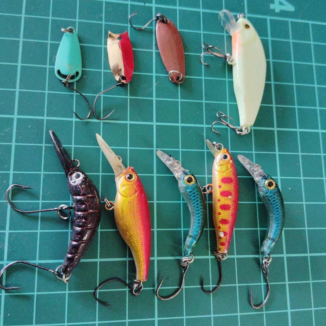 管釣ルアー 管理釣り堀 虹鱒 エリアトラウト まとめ売 小バス エリア