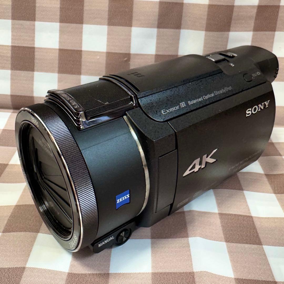 ビデオカメラ SONY FDR-AX55 Amazon.co.jp: SONY ビデオカメラ FDR-AX55 4K 64GB 光学20倍 ブラック