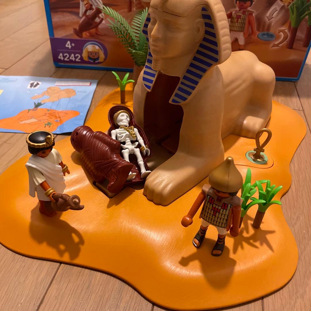 プレイモービル エジプトシリーズ 4242 スフィンクス 他 - メルカリ