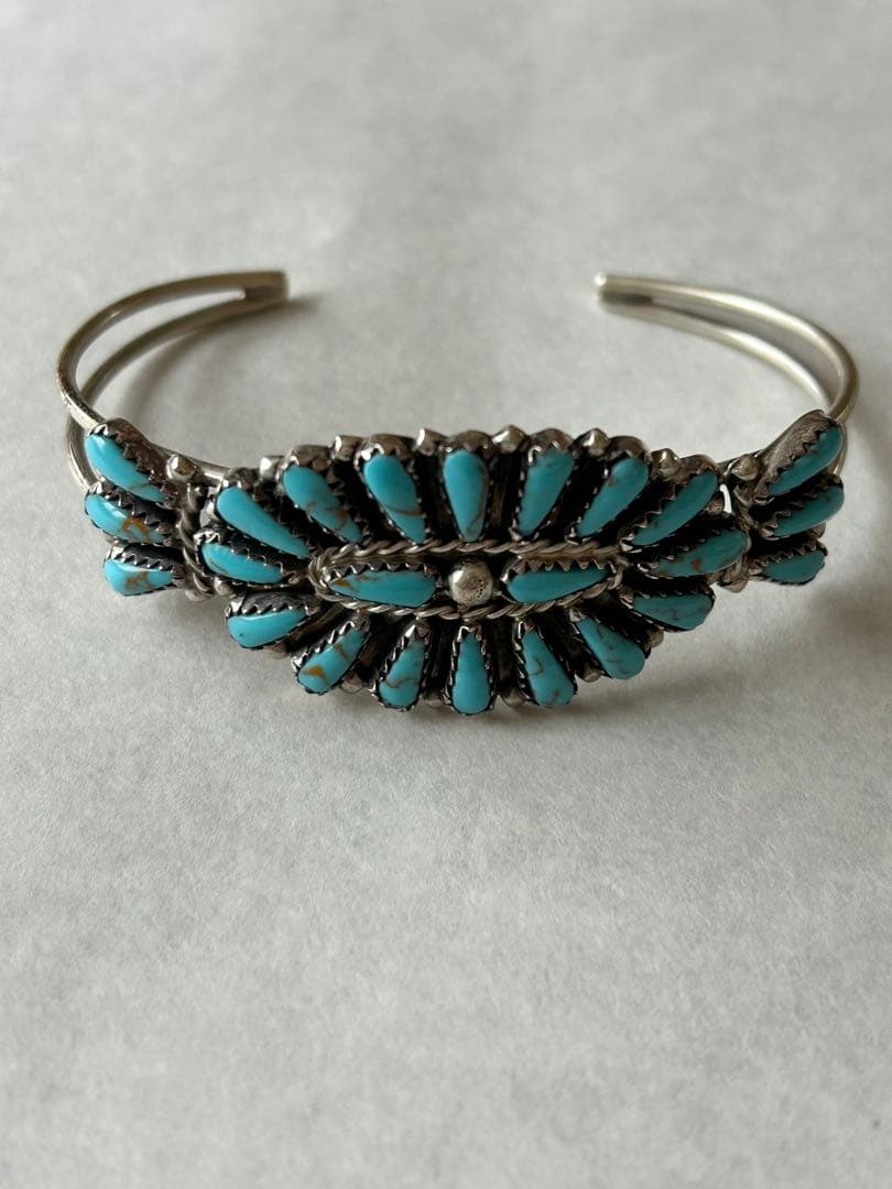 タグ付未使用】Harpo ターコイズ バングル インディアンジュエリー