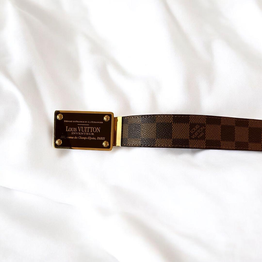 ルイ・ヴィトン ダミエ サンチュール アンヴァントゥール - メルカリ