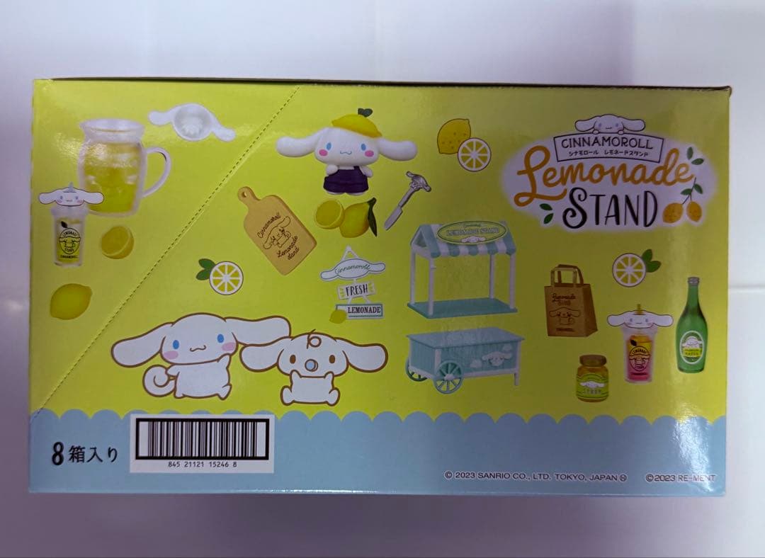 リーメント シナモロール レモネード スタンド 未開封BOX8個入り