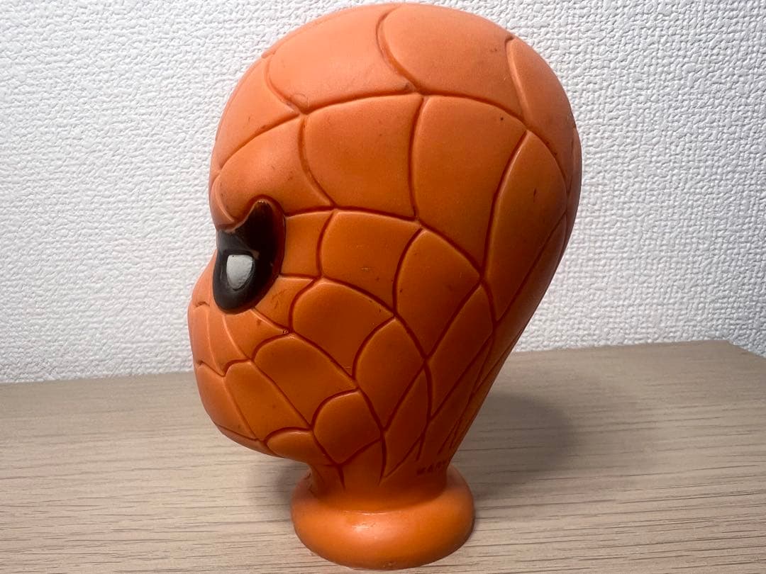 1966年　スパイダーマン ハンドパペット　マスク型フィギア
