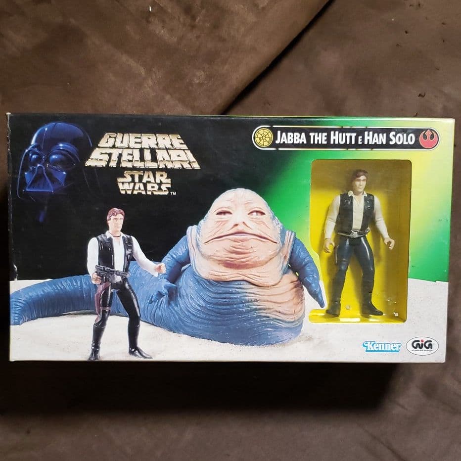 Kenner社 スターウォーズ ジャバ・ザ・ハット ハン・ソロ フィギュア