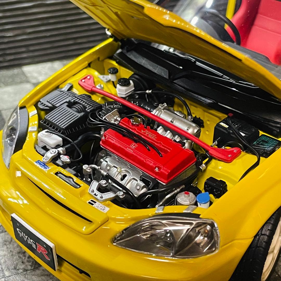 999台限定 1/18 モーターヘリックス ホンダ シビック タイプR EK9