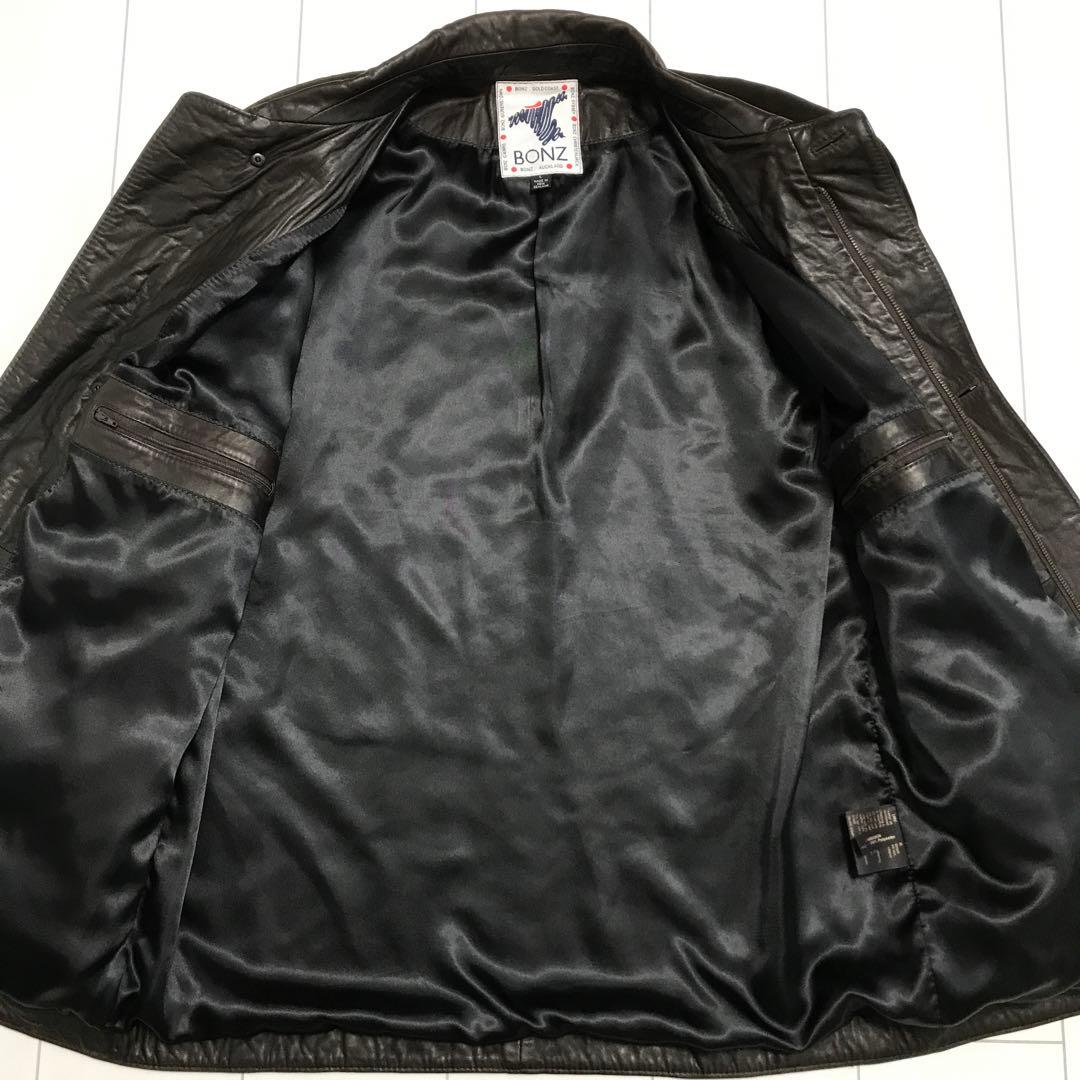 90'sビンテージ古着！ニュージーランド製 BONZ 本革シープスキン