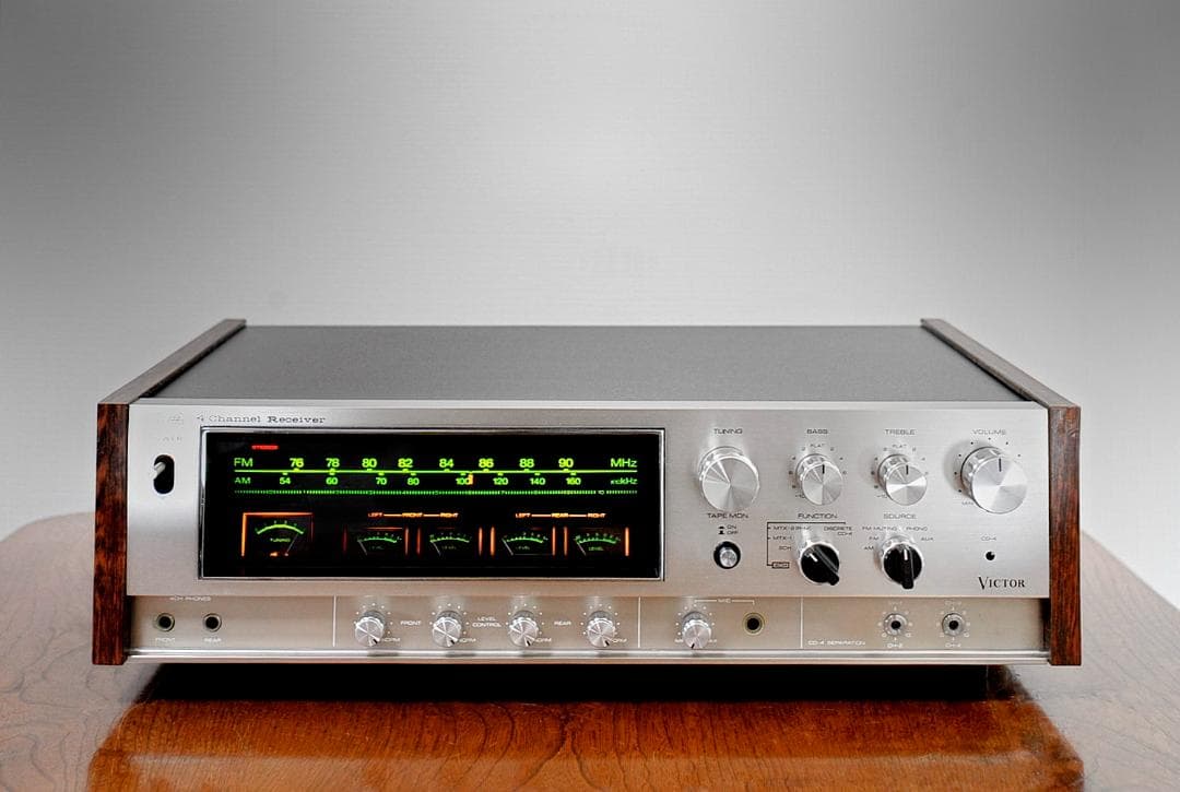 ★VICTOR GX-500 趣向あふれる堂々たる構えの大型レシーバ―♪