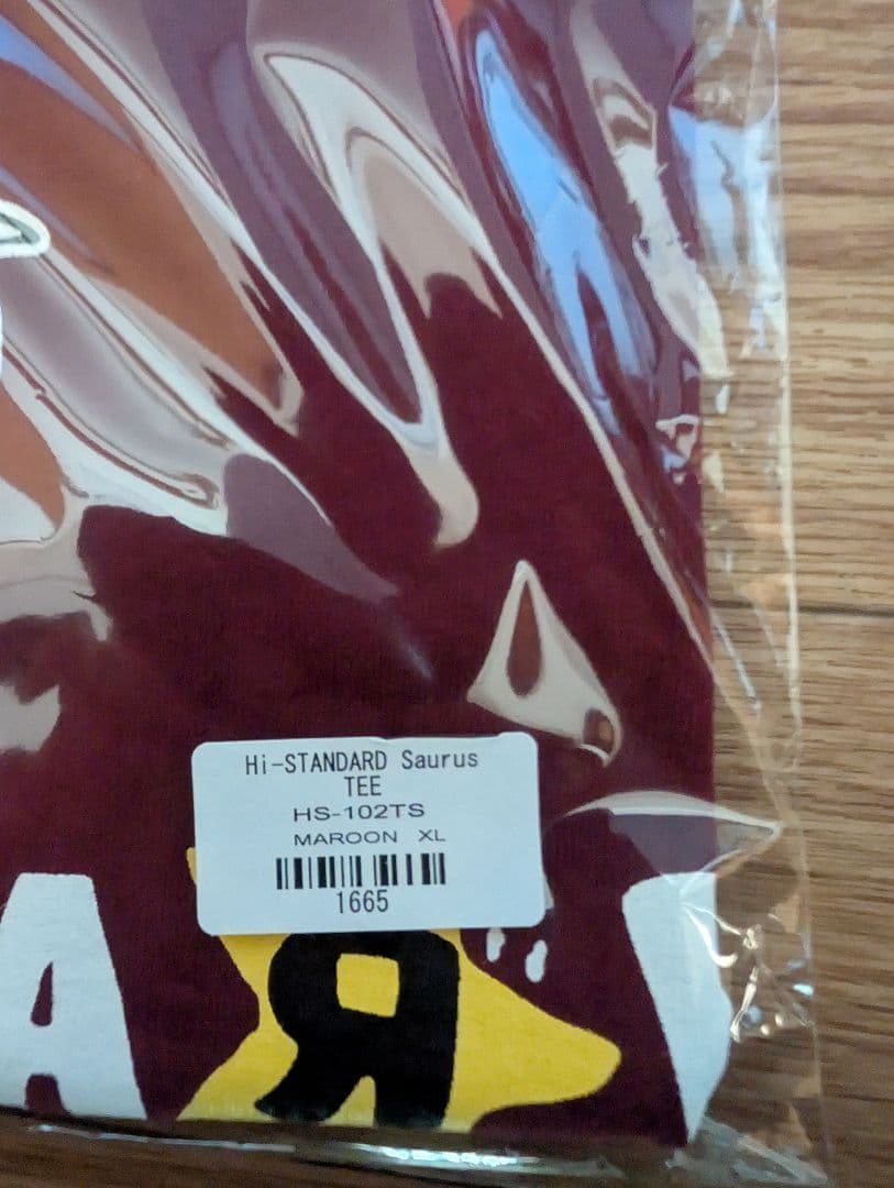 Hi-STANDARD Saurus TEE マルーン色 XLサイズ
