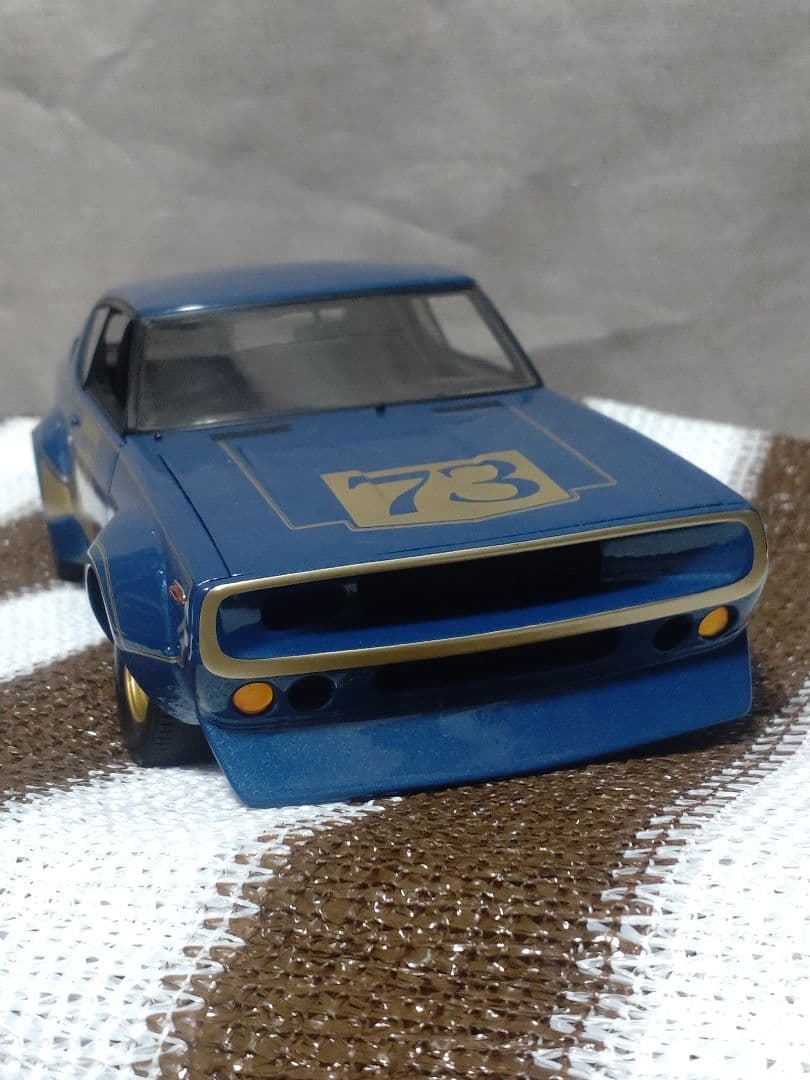 スカイライン GT-R KPGC110 ケンメリ レーシング 1/18 京商